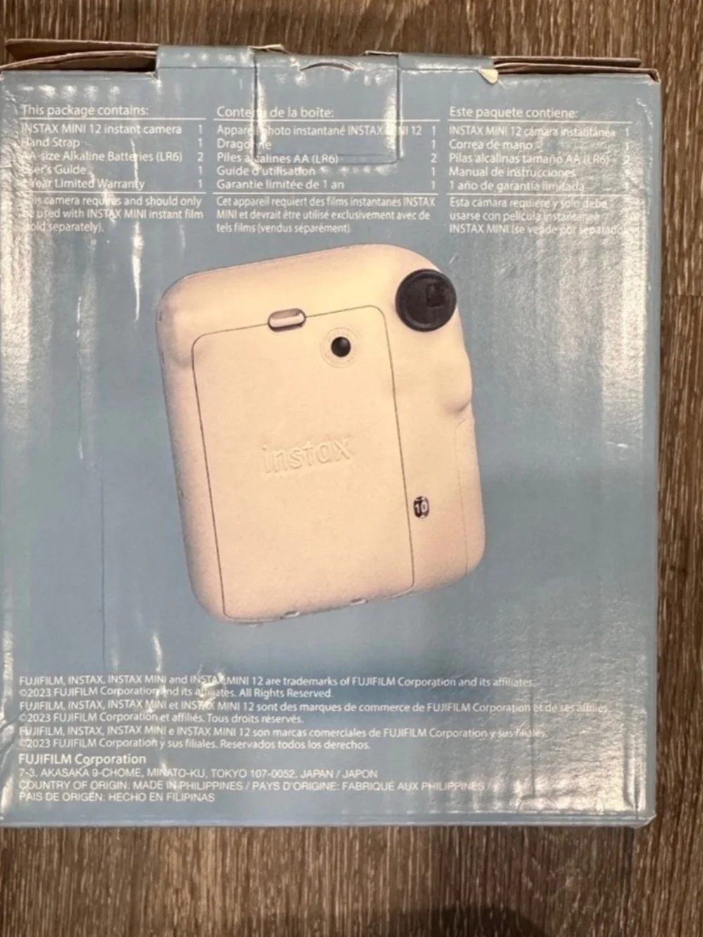 Fujifilm complete instax